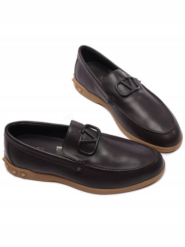 Men's V Logo Loafers - VALENTINO - BALAAN 5