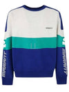 Kivin Logo Crew Neck Sweatshirt Blue - ISABEL MARANT - BALAAN 2