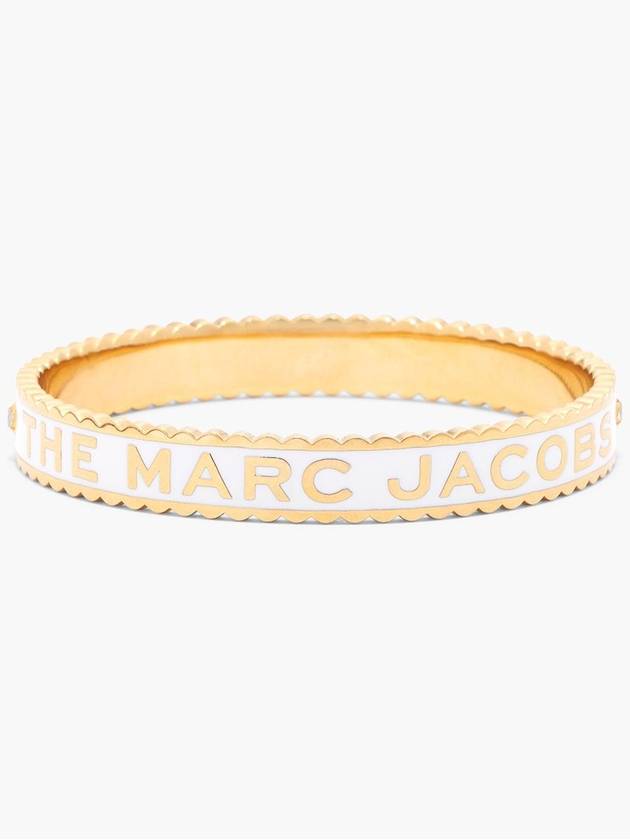 The Medallion Large Bangle Bracelet Gold - MARC JACOBS - BALAAN 2