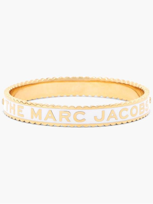 The Medallion Large Bangle Bracelet Gold - MARC JACOBS - BALAAN 2