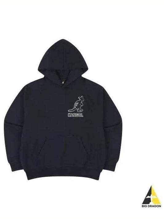 Bookle symbol hoodie 5141 navy - KANGOL - BALAAN 1