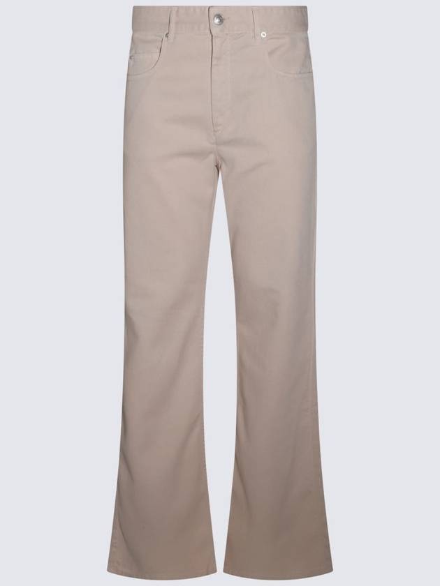 Isabel Marant Étoile Beige Denim Jeans - ISABEL MARANT ETOILE - BALAAN 1