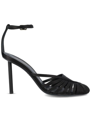 Salvatore Ferragamo With Heel Black - SALVATORE FERRAGAMO - BALAAN 1