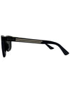 Rectangle Acetate Sunglasses Black - GUCCI - BALAAN 7