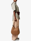 Oboe Leather Small Shoulder Bag Brown - TOD'S - BALAAN 7