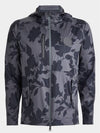 Repeller Soft Shell Floral Hooded Jacket Grey - G/FORE - BALAAN 5