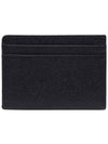 Icon Stripe Grainy Leather Card Wallet Black - BURBERRY - BALAAN 5