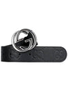 24 F W Large Belt WITH Interlocking G 794196AABZA1000 B0021168830 - GUCCI - BALAAN 3