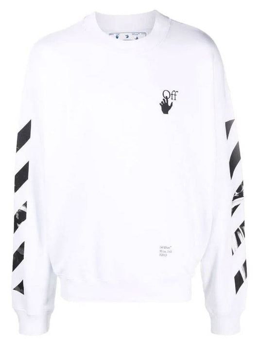 Caravaggio Arrow Sweatshirt White - OFF WHITE - BALAAN.