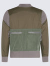 Cyclist Paneled Viscose Bomber Jacket Khaki - VIVIENNE WESTWOOD - BALAAN 7