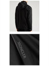 Men's ITIER Logo Zip-up Jacket Black - MONCLER - BALAAN 6