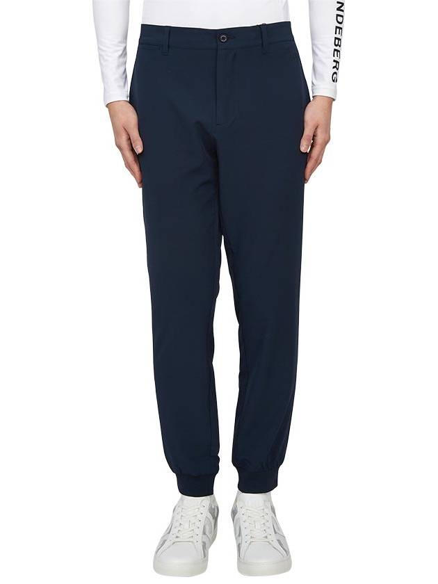 Men's Cuff Jogger Pants Navy - J.LINDEBERG - BALAAN 2