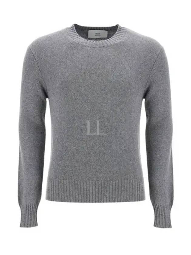 Alexandre Mattiussi Crew Neck Knit Top Grey - AMI - BALAAN 2