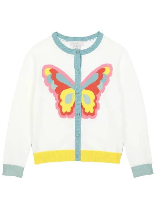 21SS Women's Butterfly Cardigan White 602660 SQM08 9100 - STELLA MCCARTNEY - BALAAN 2