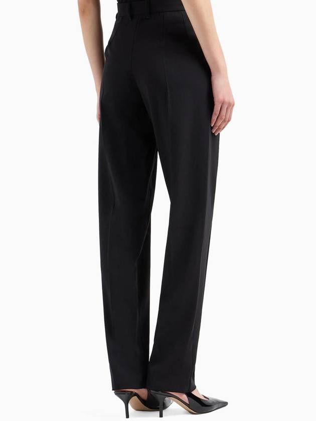 Emporio Armani Trousers Black - EMPORIO ARMANI - BALAAN 3