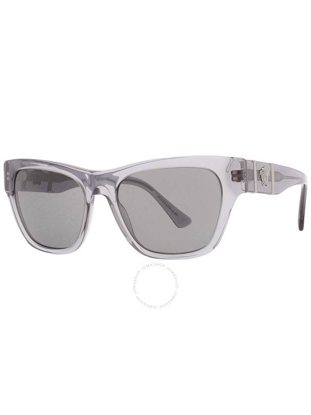 Versace Dark Grey Square Men's Sunglasses VE4457 543287 55 - VERSACE - BALAAN 3