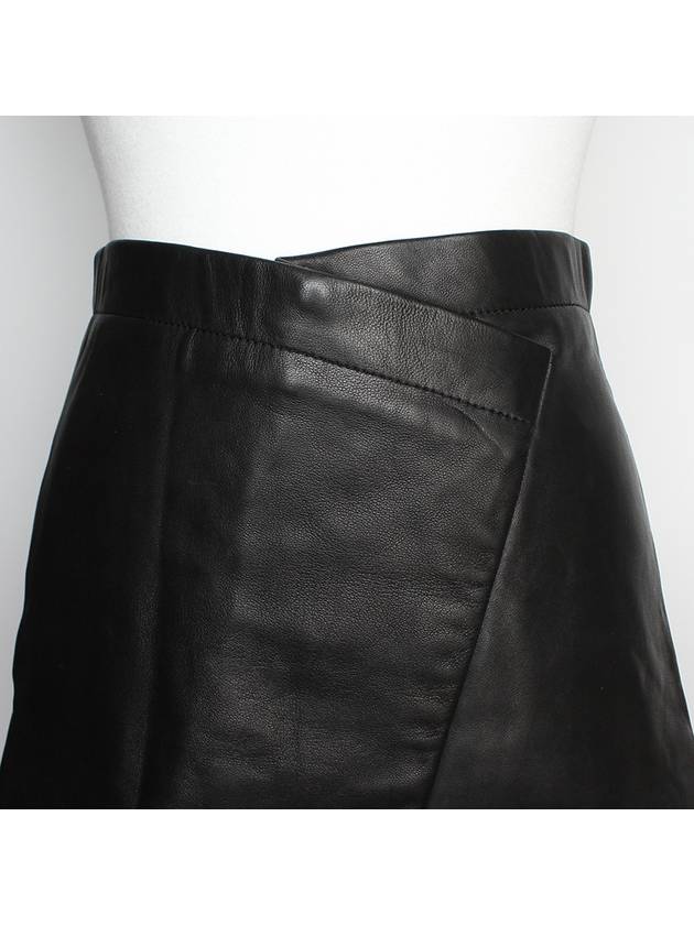 Black lambskin miniskirt 44 55 - ALLSAINTS - BALAAN 4