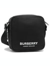 Logo Print Nylon Square Paddy Cross Bag Black - BURBERRY - BALAAN 2