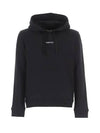 logo sweatshirt hoodie black - VALENTINO - BALAAN.