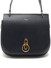 Women's Amberley Leather Shoulder Bag Black - MULBERRY - BALAAN 2