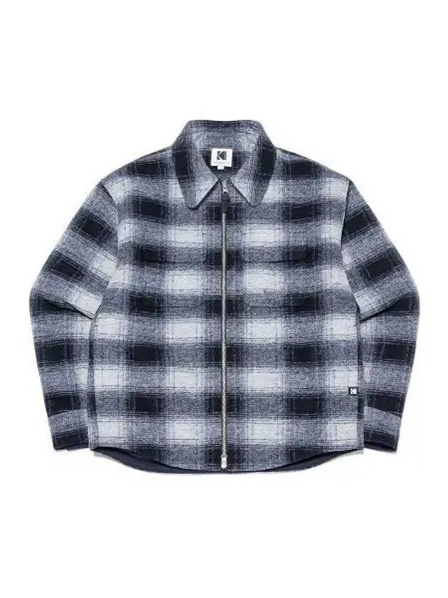 KODAK Trip Check Padding Shirt NAVY - KODO - BALAAN 1