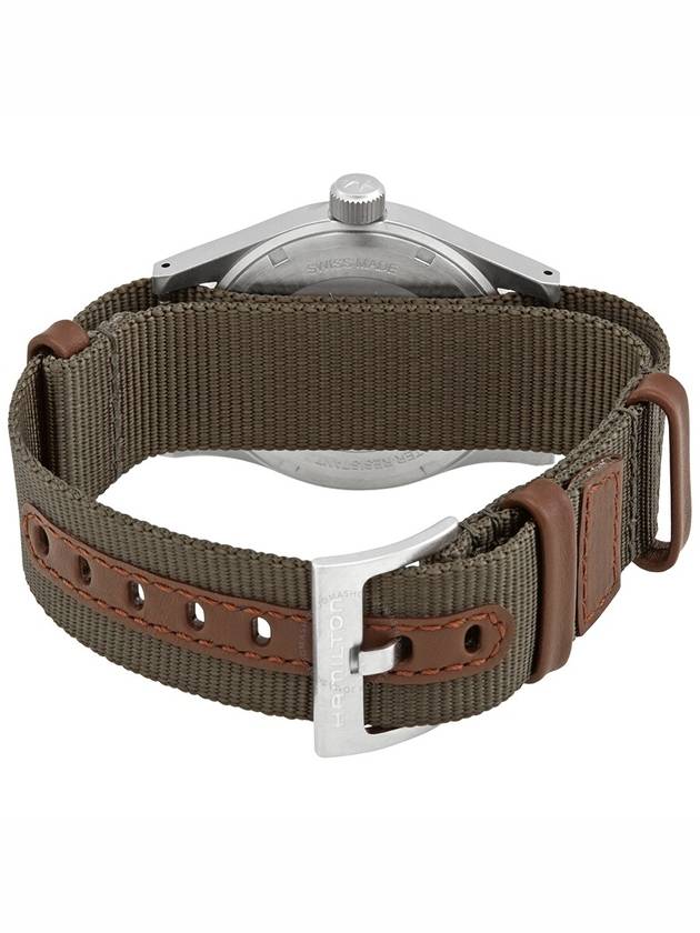 Khaki Field Mechanical 38MM Watch Green - HAMILTON - BALAAN 4