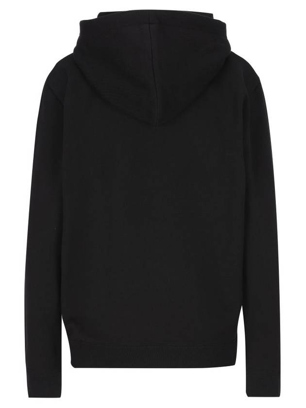 Signature Logo Hooded Top Black - SAINT LAURENT - BALAAN 3