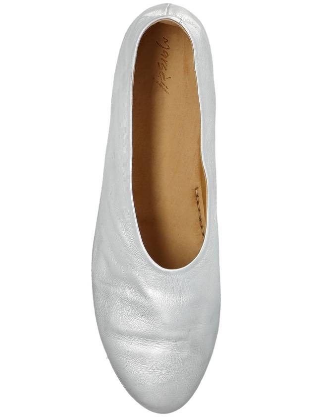 Marsell Leather Ballerinas, Women's, Silver - MARSELL - BALAAN 6