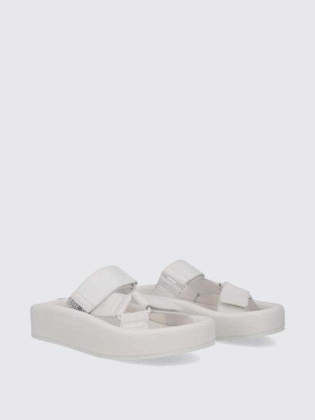 Webbing Slip-on Platform Sandals White - MAISON MARGIELA - BALAAN 3