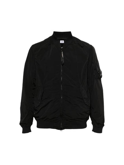 Nycra R Bomber Jacket Black - CP COMPANY - BALAAN 2