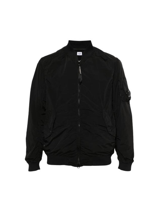 Nycra R Bomber Jacket Black - CP COMPANY - BALAAN 2