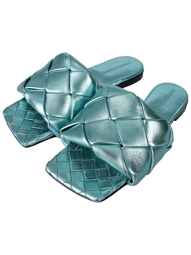 Lido Slippers Blue - BOTTEGA VENETA - BALAAN 3