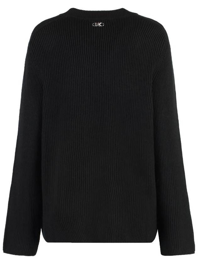 Michael Kors Merino Wool Crew-Neck Sweater - MICHAEL KORS - BALAAN 2