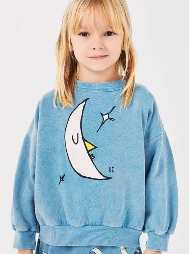 Benes the Moon Sweatshirt B224AC042 Italian Kids - BOBO CHOSES - BALAAN 1