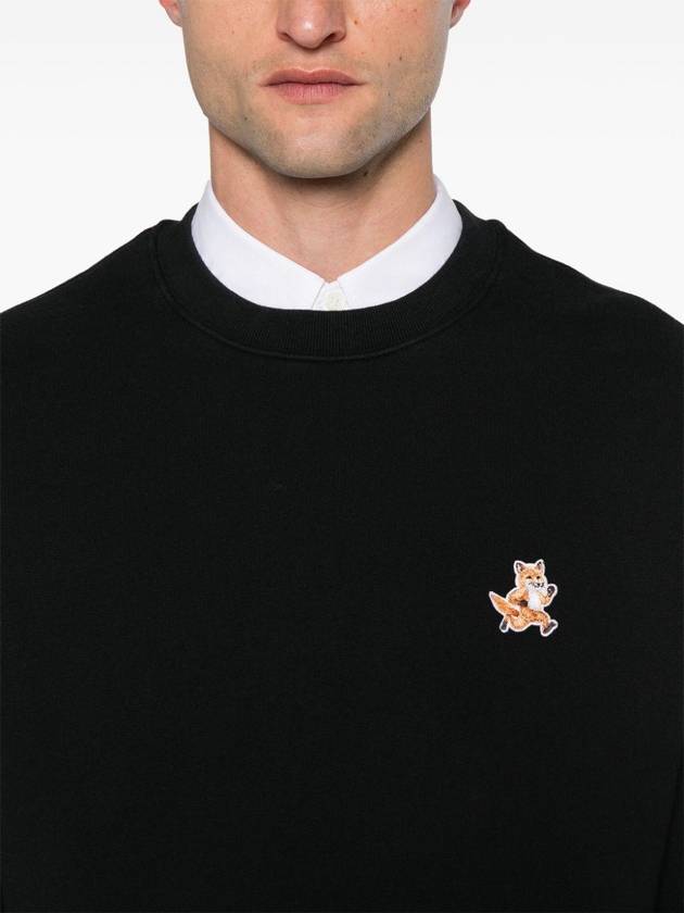 MAISON KITSUNÉ SPEEDY FOX PATCH COMFORT SWEATSHIRT - MAISON KITSUNE - BALAAN 5