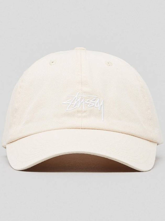 Stock Low Pro Ball Cap Neutral - STUSSY - BALAAN 2