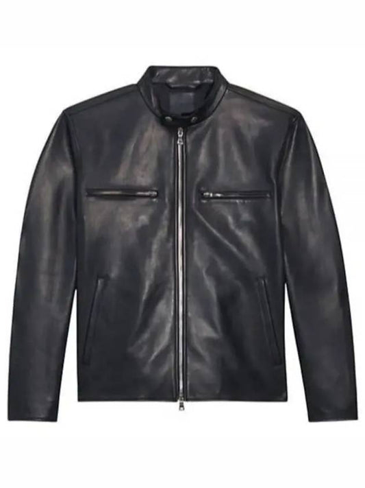 WYNMORE Crack Leather Jaket N0670401 XHX jacket - THEORY - BALAAN 1