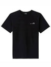 Men's Item Logo Cotton Short Sleeve T-Shirt Black - A.P.C. - BALAAN 2