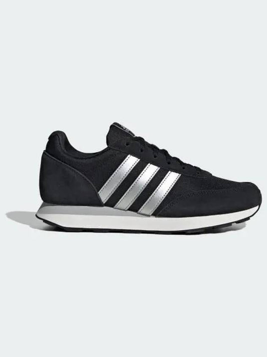 Run 60s 3 0 Women s Core Black Silver Metallic White IE3806 715927 - ADIDAS - BALAAN 1