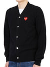 Red Heart Waffen AZ N008 051 1 Men's Wool Cardigan - COMME DES GARCONS - BALAAN 2