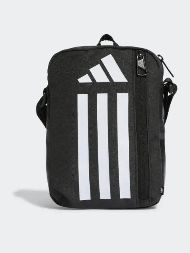 Essential Training Shoulder Bag BLACKwhite - ADIDAS - BALAAN 1