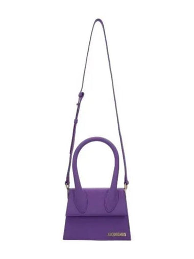 Jacquemus Le Chiquito Moyen Tote Bag Purple - JACQUEMUS - BALAAN 1