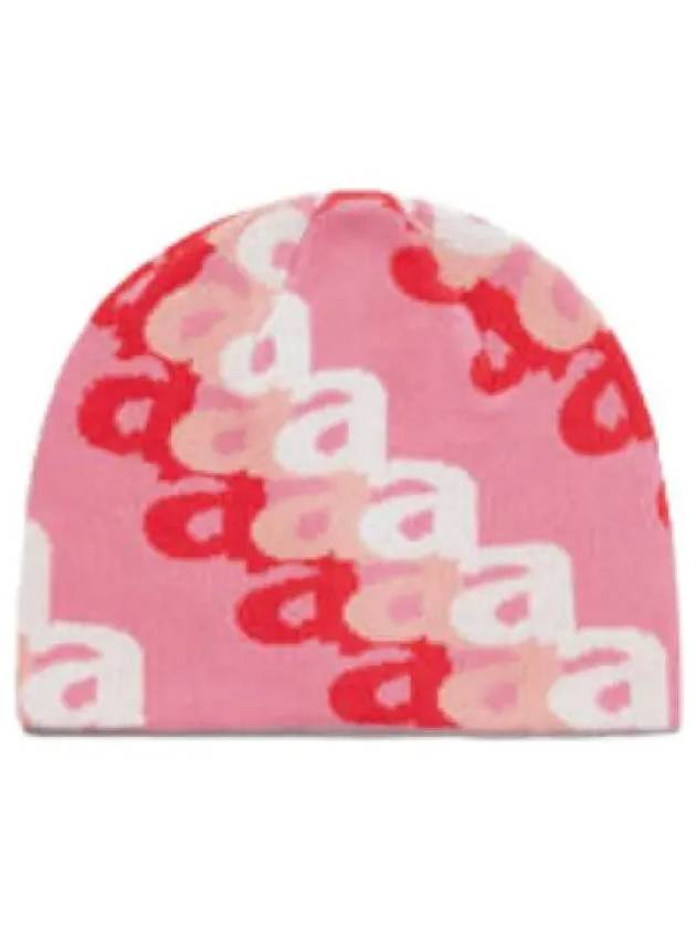 Triple Skully Beanie Pink Hat - AWAKE NY - BALAAN 1