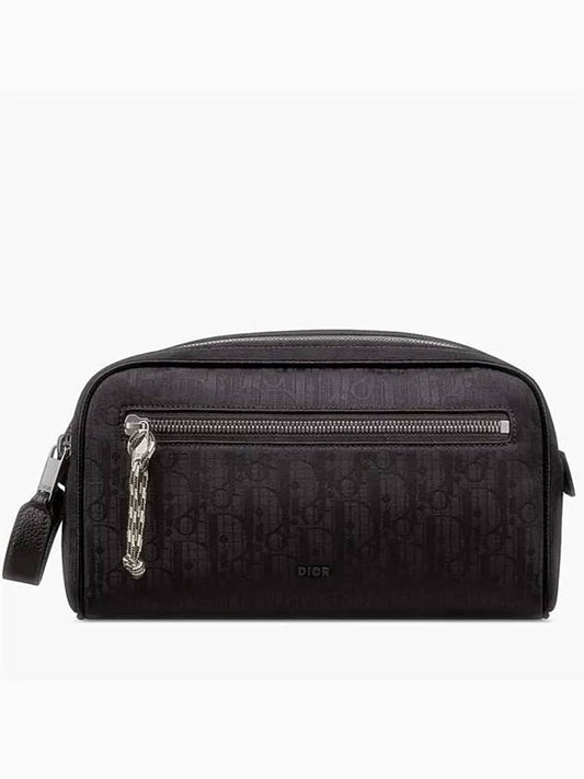 Toiletry Oblique Parley Ocean Plastic Clutch Bag Black - DIOR - BALAAN 2