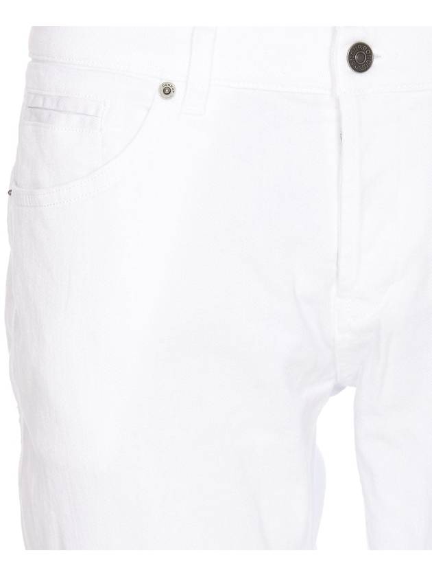 Denim Straight Pants UP232 BS0030U PTD 000 WHITE - DONDUP - BALAAN 5