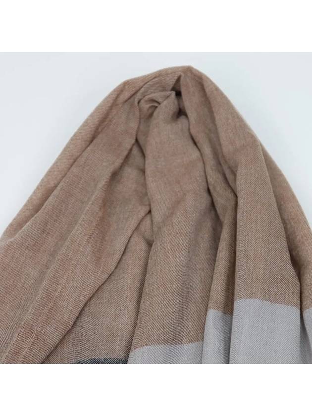 Three color combination casual brown muffler MU108 - IKALOOOK - BALAAN 6