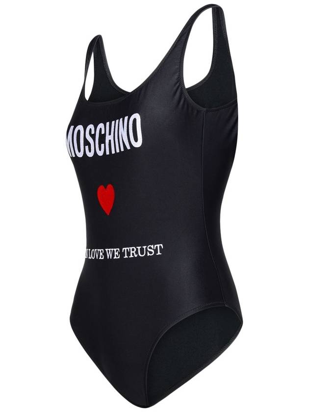 Bikini Swimsuit A420205772555 Black - MOSCHINO - BALAAN 3