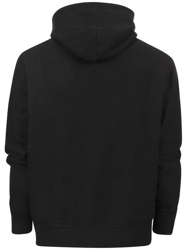 Embroidered Logo Pony Hoodie Black - POLO RALPH LAUREN - BALAAN 3