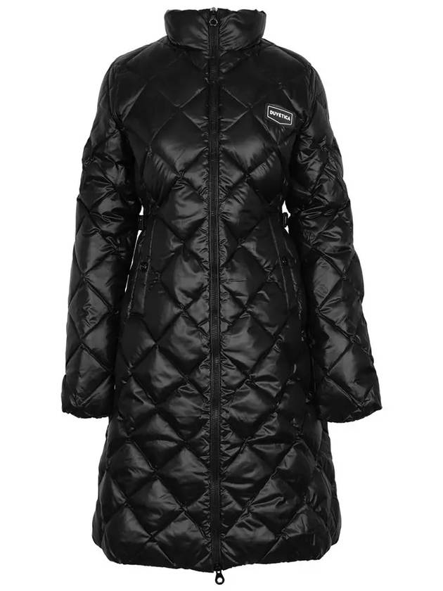 Women's Nosadella Quilted Long Padding Black - DUVETICA - BALAAN 2