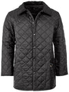 Riddesdale Quilted Jacket Black - BARBOUR - BALAAN 2